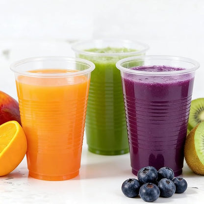 TashiBox 12 oz clear plastic cups - Image 5