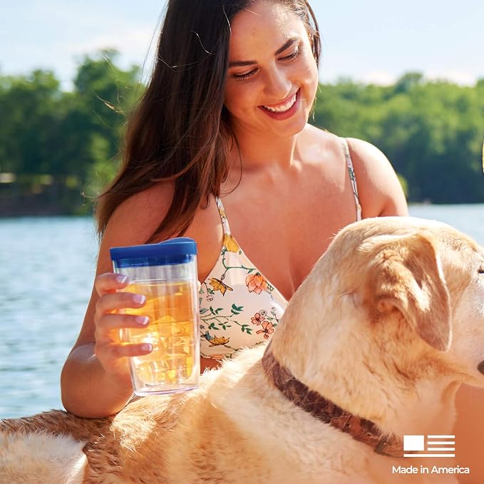 Tervis Clear & Colorful Tabletop Made in USA Double Walled Insulated Tumbler - Image 12
