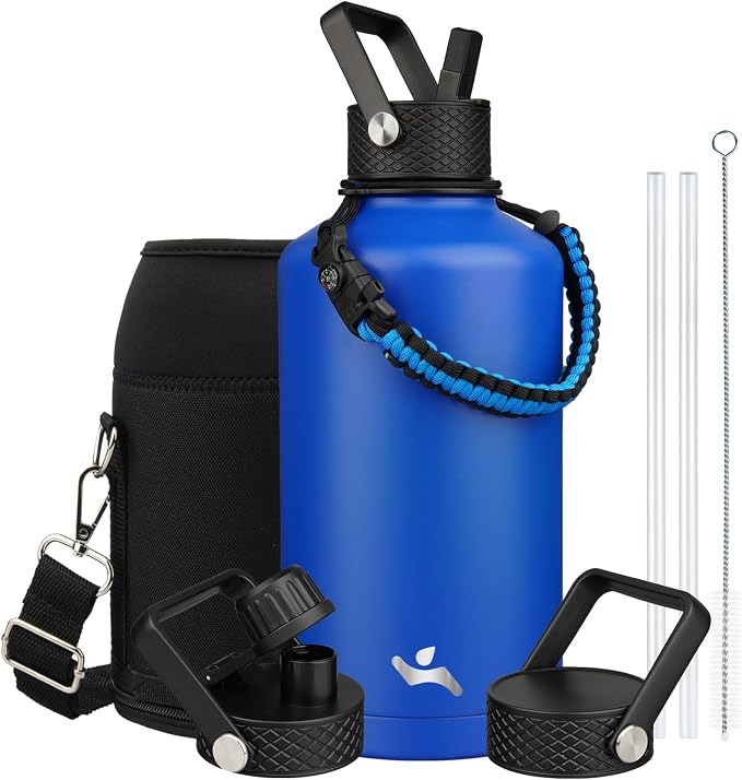 Konokyo 87 oz Insulated Stainless Steel Water Bottle Jug by Konokyo