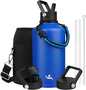 Konokyo 87 oz Insulated Stainless Steel Water Bottle Jug by Konokyo