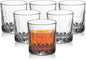 Vikko Whiskey Glasses, Set of 6 Old Fashioned Glasses, 11.25 Ounce Capacity, Elegant Design, Dishwasher Safe