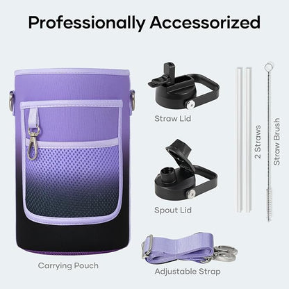 BUZIO 64 oz Insulated Stainless Steel Water Bottle - Image 6
