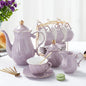 DUJUST 22 pcs Porcelain Tea Set by DUJUST