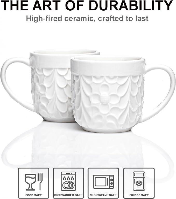 25DOL Small 3.3 Oz Ceramic Espresso Cups Set of 2 - Image 5