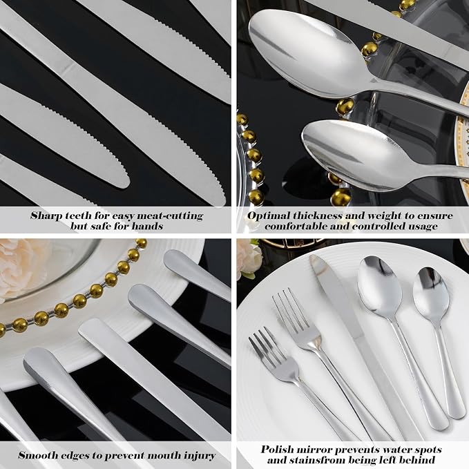 120PCS Windsor Silverware Set - Image 6