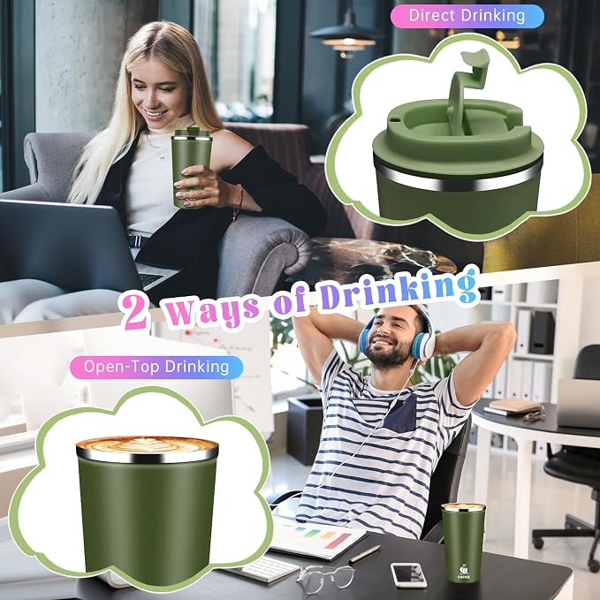 17oz Insulated Travel Coffee Mug - Image 7