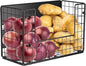 Magnetic Shelf for Fridge , Fruit Potato & Onion Storage Bins, Pantry Organizers & Storage, Large Container Magnetic Basket for Refrigerator, Kitchen Counter, Cabinet, Magnetic Fridge Organizer