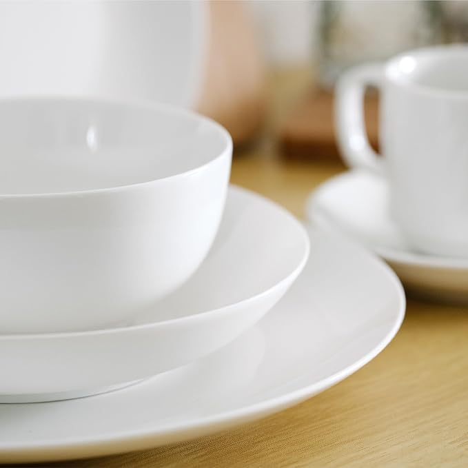 Brew To A Tea BTaT- White Bowls Set of 6, 16 oz - Image 8