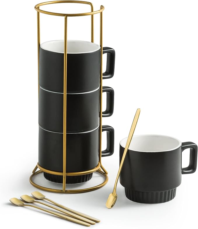 Miamolo Stackable Coffee Mugs by Miamolo