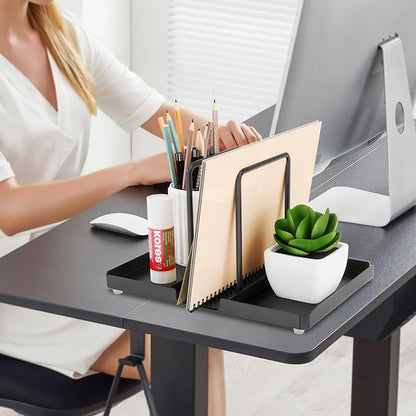 Napkin Holder for Table with Salt and Pepper Shakers Caddy, Standing Paper - Image 8