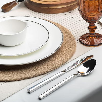 Alata Cube 20-Piece Forged Flatware Set, Service - Image 3