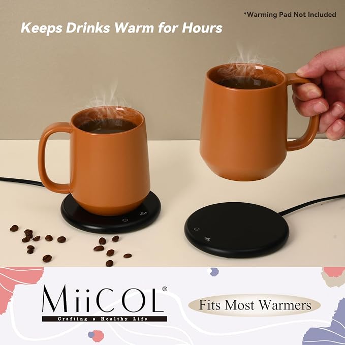 Miicol Ceramic Coffee Mug, 16 oz Large Coffee Cup, Tea Mug - Image 4