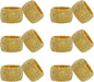 COTTON CRAFT Glitz Handmade Beaded Napkin Rings by COTTONCRAFT