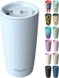TILUCK 20 oz Insulated Coffee Tumbler by TILUCKBringsGoodLuck