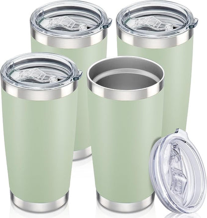 20 oz Tumbler with Lid Stainless Steel Insulated Tumblers Bulk Cups Mug | by Orebigo