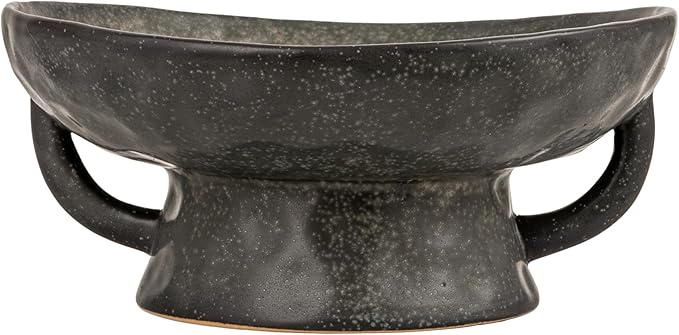 Creative Co-Op Stoneware Footed Pedestal Bowl - Image 4