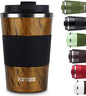 KETIEE Travel Mug, 12oz Insulated Coffee Cup by KETIEE