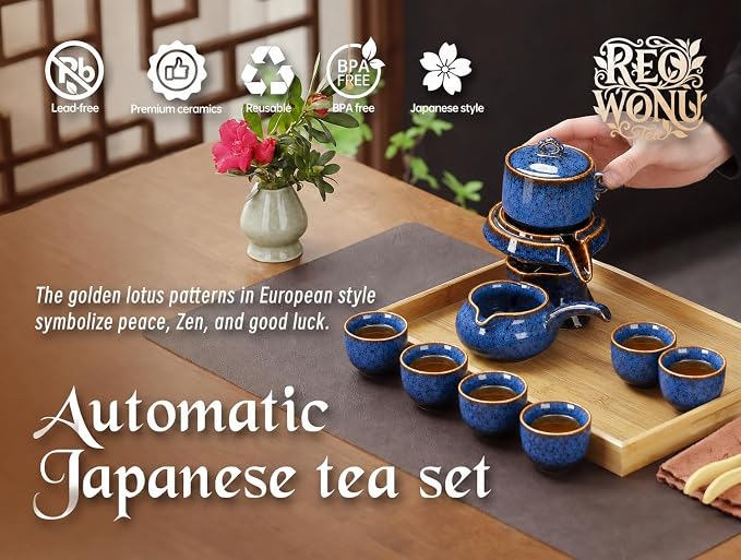 Chinese Tea Set, Japanese Gongfu Tea Set, Teapot Set - Image 2