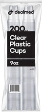 Dealmed 9 oz Disposable Plastic Cups by Dealmed