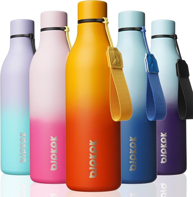 BJPKPK 25oz Insulated Water Bottle, Stainless Steel Bottle by BJPKPK