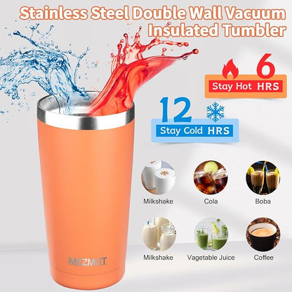 MEZMUT 20oz Insulated Tumbler Travel Coffee Mug - Image 2