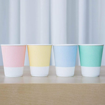 Disposable Coffee Cups With Lids - 12 oz To Go Coffee Cups With Resealable Lids - Image 5
