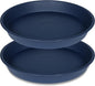 2 Pack of Bird Bath Bowl 12", 1.6" Depth, 10 12 inch Birdbath Bowls Dish Only by Bleuhome