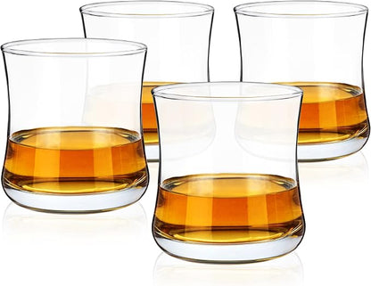 True Bourbon Glass, Whiskey Glasses, Home Bar Glassware, 10 oz Set of 4 - Image 6