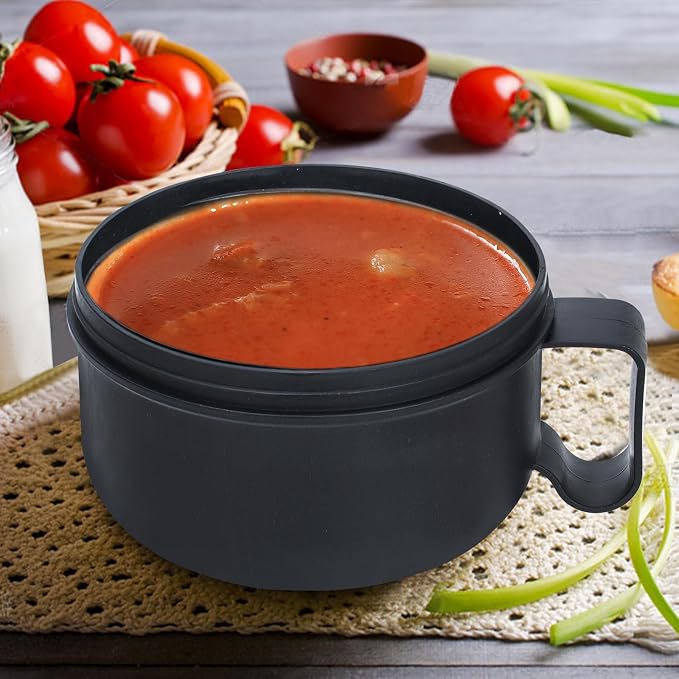 Ramen Bowl, Ramen Cooker, Microwave Ramen Bowl, Microwave Safe Soup Bowl - Image 7