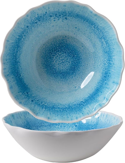 Melamine Serving Bowls, Dishwasher Safe by ZAROCRUS