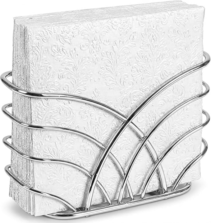 Napkin Holder for Table, Lunch Napkins & Table Decor by levimetree