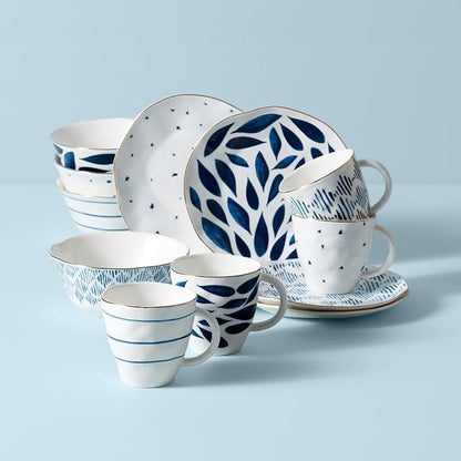 Lenox Blue Bay 12-Piece Dessert Set, 10.30 LB - Image 2