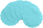 Disposable Mint Blue Paper Coasters for Drinks, 3.5 Inch Round Coasters for Bar, Cocktail, Beverage, Wine Or Event, 500 Pack Bulk