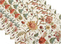 Boho Floral Placemats Set of 4 Vintage Watercolor Flower Decor Place Mats 12x18 Inch Retro Rustic Spring Seasonal Decorative Linen Table Mats for Home Kitchen Dining Party Table Decoration