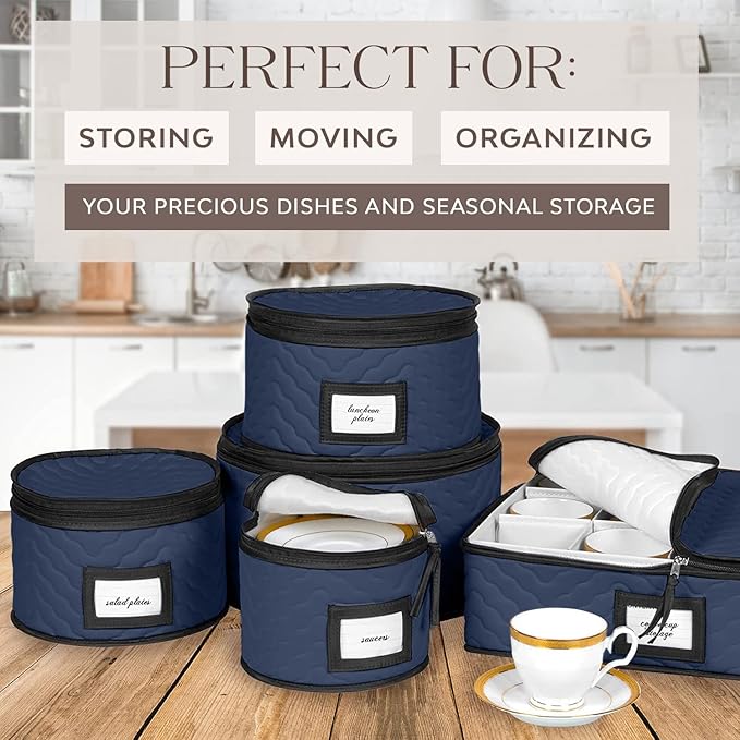 China Storage Containers 5-Piece Set Moving Boxes, Quilted Microfiber | - Image 2