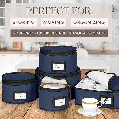 China Storage Containers 5-Piece Set Moving Boxes, Quilted Microfiber | - Image 2