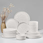 HaWare Dinnerware Sets, 16-Piece Plates and Bowls Set by HaWare