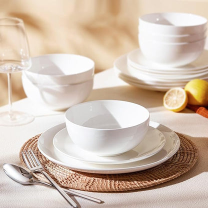 12-Piece Bone China Dinnerware Set - Image 3