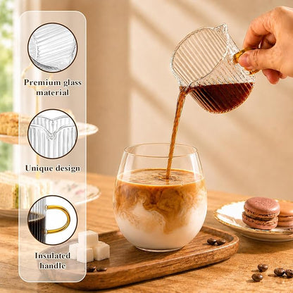 4OZ Glass Espresso Shot Cups Set - Image 7