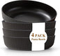 Kyraton Pasta Bowls Set of 4, 37oz Salad Bowls Soup Bowls Large Pasta Serving by Kyraton