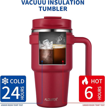 20 oz Insulated Travel Coffee Mug Tumbler - Image 4