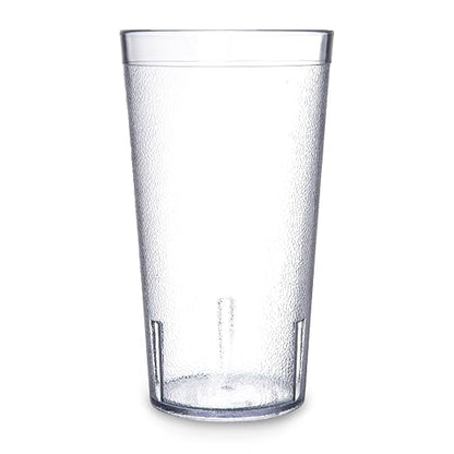 Carlisle FoodService Products Reusable Plastic Cups, 16 oz, 24 Pack | Stackable - Image 2