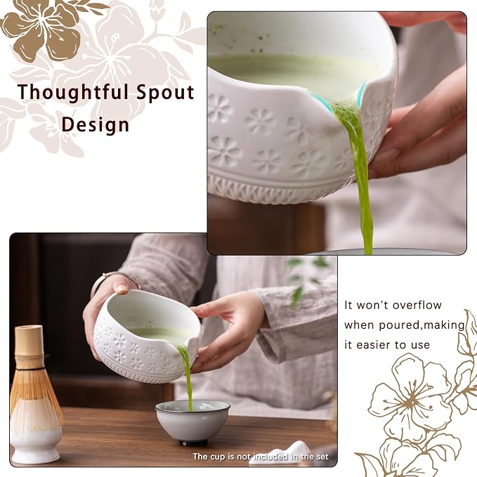 Buucup Matcha Whisk Set, Ceramic Kit - Image 2