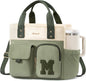 LOVEVOOK Insulated Lunch Bag for Women, Trendy Varsity Chenille Letter Lunch by LOVEVOOK