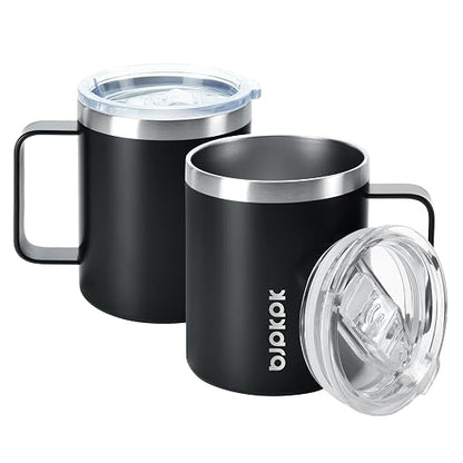 BJPKPK 2PCS Insulated Coffee Mug by BJPKPK