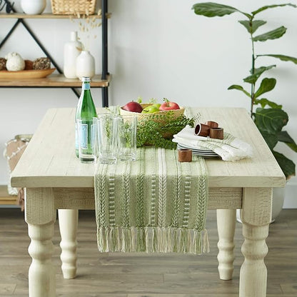 The Home Talk Jute Cotton Hand Woven Table Runner/Placemats - Image 4