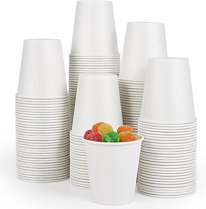 TV TOPVALUE 5 oz Paper Cups, Drinking Cups, Small Tea Cups, To Go Cups by TVTOPVALUE