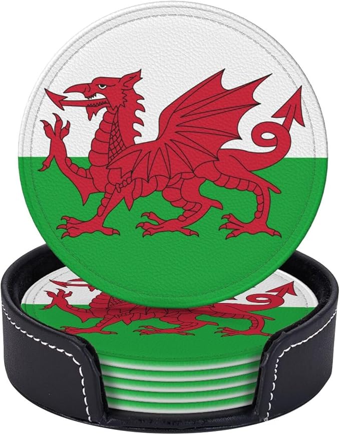 Welsh Flag Coasters for Drinks - Image 6