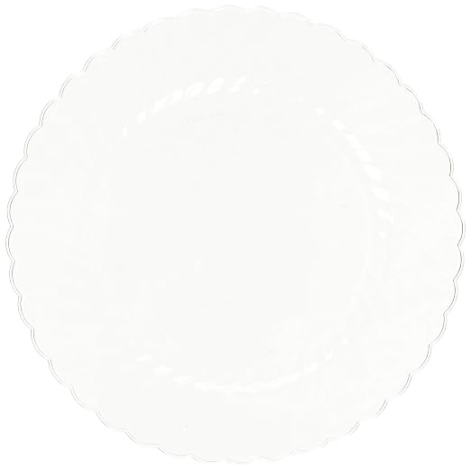 Classicware Rigid Plastic Round Plate by Waddington%C2%AENorthAmerica