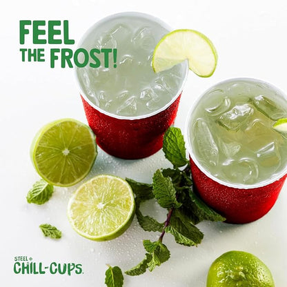 Steel Chill Cups 16 oz. Durable & Reusable Party Cups, 100% recyclable - Image 7